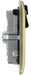 BG NAB22UWRB Nexus Metal Double Socket 13A + Wifi Extender +1x USB(2.1A) - Black Insert - Antique Brass - westbasedirect.com
