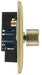 BG NAB81 Nexus Metal 2-Way Single Trailing Edge Dimmer Push On/Off - Antique Brass - westbasedirect.com