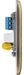 BG NABBTM1 Nexus Metal Master Telephone Socket - Antique Brass - westbasedirect.com