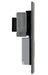 BG NBI20B Nexus Metal Dual Voltage Shaver Socket/Black - Brushed Iridium - westbasedirect.com