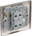 BG NBN13 Nexus Metal Intermediate Light Switch 10A - Black Nickel - westbasedirect.com