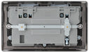 BG NBN22UWRB Nexus Metal Double Socket 13A + Wifi Extender +1x USB(2.1A) - Black Insert - Black Nickel - westbasedirect.com
