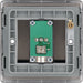 BG NBN62 Nexus Metal Isolated TV Aerial Socket - Black Nickel - westbasedirect.com