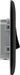 BG NFB12 Nexus Metal Single Light Switch 10A - Matt Black + Black Rocker (5 Pack) - westbasedirect.com