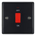 BG NMB74 Nexus Metal 45A DP Single Plate + Neon - Matt Black - westbasedirect.com