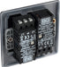BG NMB82P Nexus Metal 2-Way Double Leading Edge Dimmer Push On/Off - Matt Black - westbasedirect.com