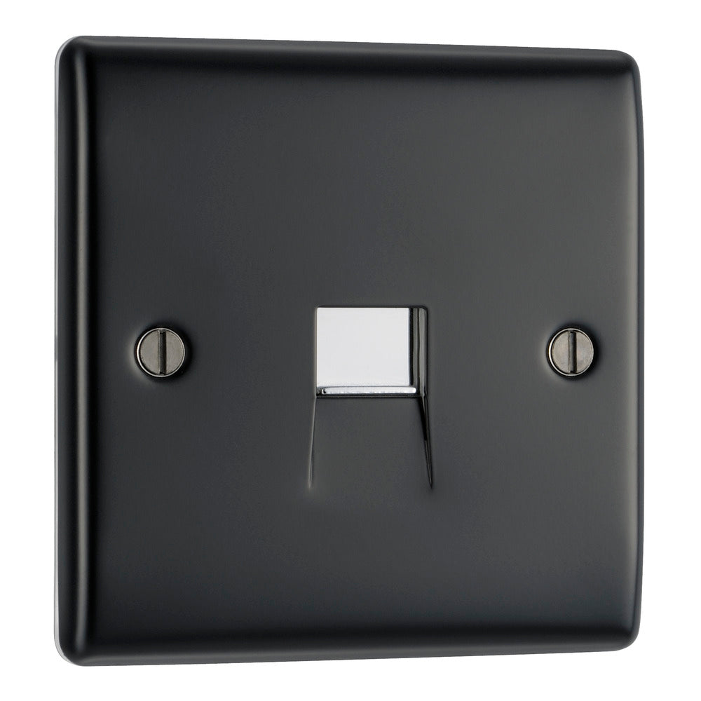 NMBBTM1 Nexus Metal Master Telephone Socket Matt