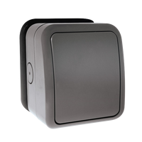 Click OA20401AG Weatherproof IP66 1G Outdoor Unfurnished Switch with 20A Yoke