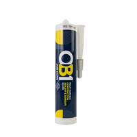 Unicrimp OB1SCS290S OB1 Multi-Surface Construction Sealant & Adhesive Silver 290ml