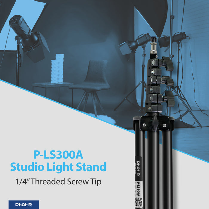 Phot-R LS300A 3m Light Stand - westbasedirect.com