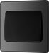 BG Evolve PCDBC12WB 20A 16AX 2 Way Single Light Switch, Wide Rocker - Black Chrome (Black) - westbasedirect.com