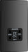 BG Evolve PCDBC20B 115/240V Dual Voltage Shaver Socket - Black Chrome (Black) - westbasedirect.com