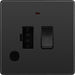 BG Evolve PCDBC52B 13A Switched Fused Connection Unit with Power LED Indicator & Flex Outlet - Black Chrome (Black) - westbasedirect.com