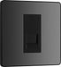 BG Evolve PCDBCBTM1B Single Master Telephone Socket - Black Chrome (Black) - westbasedirect.com