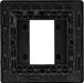 BG Evolve PCDBCEMS1B Single Euro Module Front Plate (25 x 50) - Black Chrome (Black) - westbasedirect.com