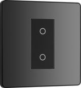 BG Evolve PCDBCTDS1B 2-Way Secondary 200W Single Touch Dimmer Switch - Black Chrome (Black) - westbasedirect.com