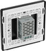 BG Evolve PCDBCTDS1B 2-Way Secondary 200W Single Touch Dimmer Switch - Black Chrome (Black) - westbasedirect.com