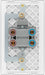 BG Evolve PCDCL72W 45A Double Pole Rectangular Switch with LED Power Indicator - Pearlescent White (White) - westbasedirect.com