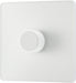 BG Evolve PCDCL81W 2-Way Trailing Edge LED 200W Single Dimmer Switch Push On/Off - Pearlescent White (White) - westbasedirect.com