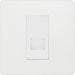 BG Evolve PCDCLBTS1W Single Secondary Telephone Socket - Pearlescent White (White) - westbasedirect.com