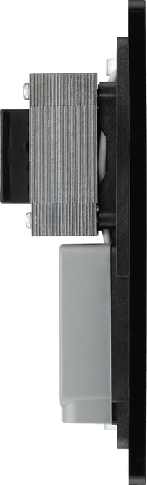 BG Evolve PCDDB20B 115/240V Dual Voltage Shaver Socket - Matt Blue (Black) - westbasedirect.com