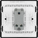 BG Evolve PCDMB12WB 20A 16AX 2 Way Single Light Switch, Wide Rocker - Matt Black (Black) - westbasedirect.com