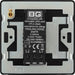 BG Evolve PCDMB81B 2-Way Trailing Edge LED 200W Single Dimmer Switch Push On/Off - Matt Black (Black) - westbasedirect.com