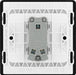 BG Evolve PCDSB12B 20A 16AX 2 Way Single Light Switch - Satin Brass (Black) - westbasedirect.com
