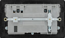 BG Evolve PCDSB22U3B 13A Double Switched Power Socket + 2xUSB(3.1A) - Satin Brass (Black) (5 Pack) - westbasedirect.com