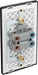 BG Evolve PCDSB72B 45A Double Pole Rectangular Switch with LED Power Indicator - Satin Brass (Black) - westbasedirect.com