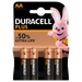 Duracell Plus Power AA LR6 | 4 Pack - westbasedirect.com