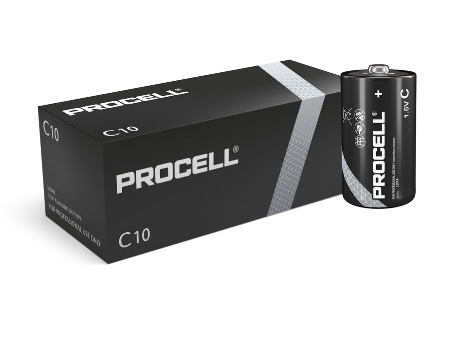 Duracell Procell Constant Power C | Box of 10 - westbasedirect.com