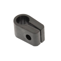 Unicrimp QC10 25.4mm Cable Cleats - Black (Pack 100)