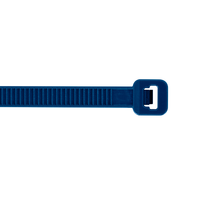 Unicrimp QMCTBL150I Blue 150mm x 3.6mm Metal Content Cable Tie (Pack 100)