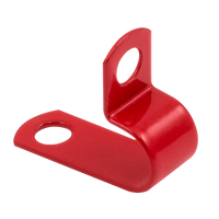 Unicrimp QPC28LSFR 7.0mm-7.4mm 28 LSF P Clips - Red (Pack 50)