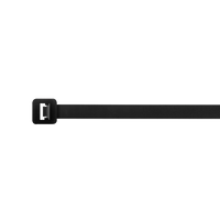 Unicrimp QTB120S Black 120mm x 4.8mm Cable Tie (Pack 100)
