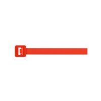 Unicrimp QTR150I Red 150mm x 3.6mm Cable Tie (Pack 100)