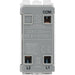 BG RBS12EL Nexus Grid 20A Secret Key SP 2-Way (EMG LTG TEST) - Brushed Steel - westbasedirect.com
