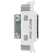 BG RBSFLEX Nexus Grid Flex Outlet (up to 10mm) - Brushed Steel - westbasedirect.com