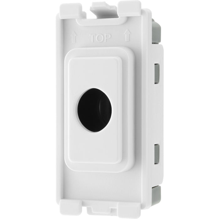 BG RFLEX Nexus Grid Flex Outlet (up to 10mm) - White - westbasedirect.com