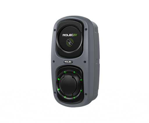 Rolec ROLEC4020G WallPod Smart EV Charger - up to 7.4kw Type 2 Socket - Grey - westbasedirect.com