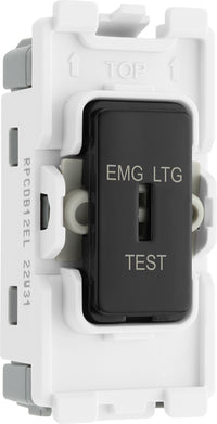 BG Evolve RPCDB12EL Grid 20AX Secret Key SP 2-Way (EMG LTG TEST) - Black