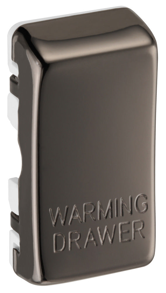 BG RRWDBN Nexus Grid Rocker Embossed (WARMING DRAWER) - Black Nickel ...