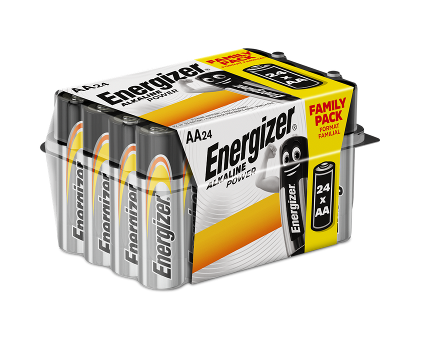Energizer E300847200 Alkaline Power AA | 24 Pack - westbasedirect.com