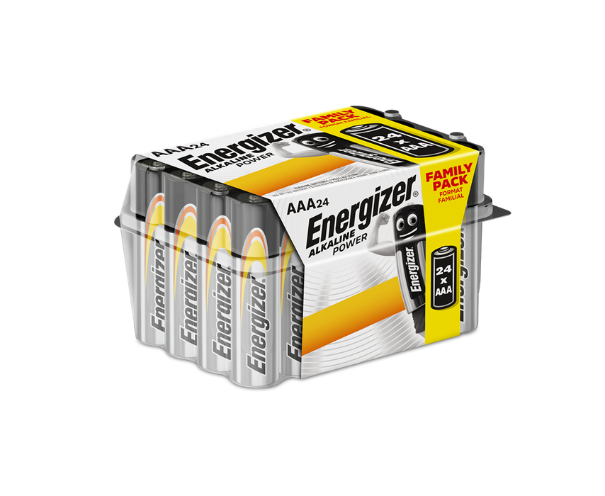 Energizer E300847400 Alkaline Power AAA | 24 Pack - westbasedirect.com