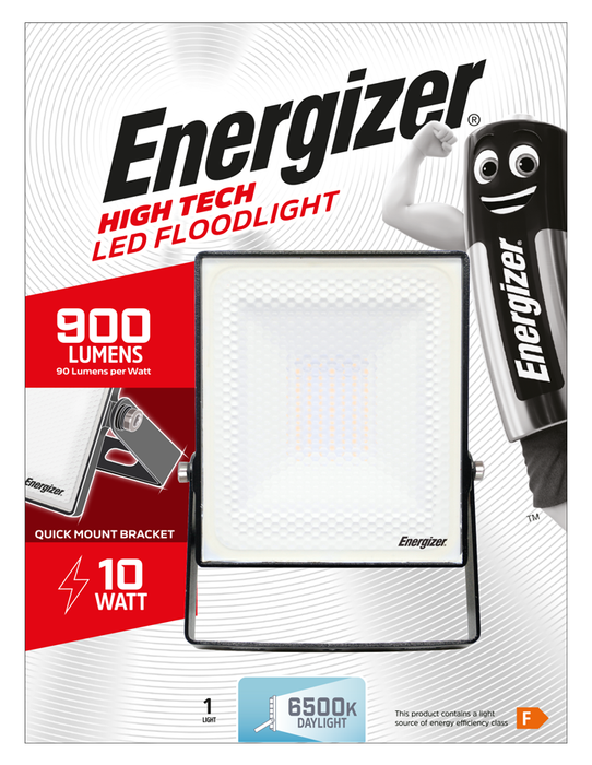 Energizer 10W 900lm LED Floodlight Daylight 6000K - westbasedirect.com