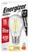 Energizer 4.8W 470lm E27 ES GLS Filament LED Bulb Warm White 2700K Dimmable - westbasedirect.com