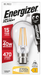 Energizer 4W 470lm B22 BC GLS Filament LED Bulb Warm White 2700K - westbasedirect.com