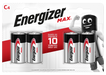 Energizer E301533300 Max C | 4 Pack - westbasedirect.com