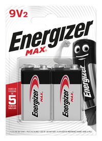 Energizer E301530500 Max 9V | 2 Pack